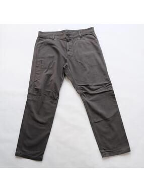 The North Face Jeans Mens 40 Gray Denim Nylon Blend Heavy Duty Outdoor Hiking